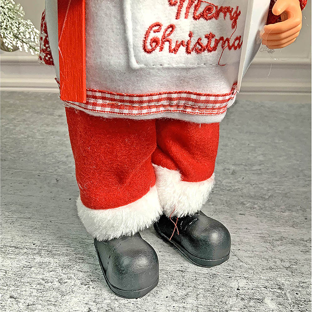 Big Master Chef Santa Claus Self Standing Table Christmas Decoration | 5 x 20 inches