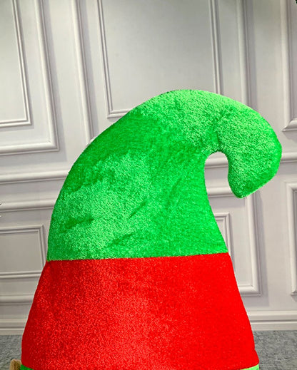 Elf Ears Rich Plush Velvet Christmas Party Hat  | 12 x 14 inches