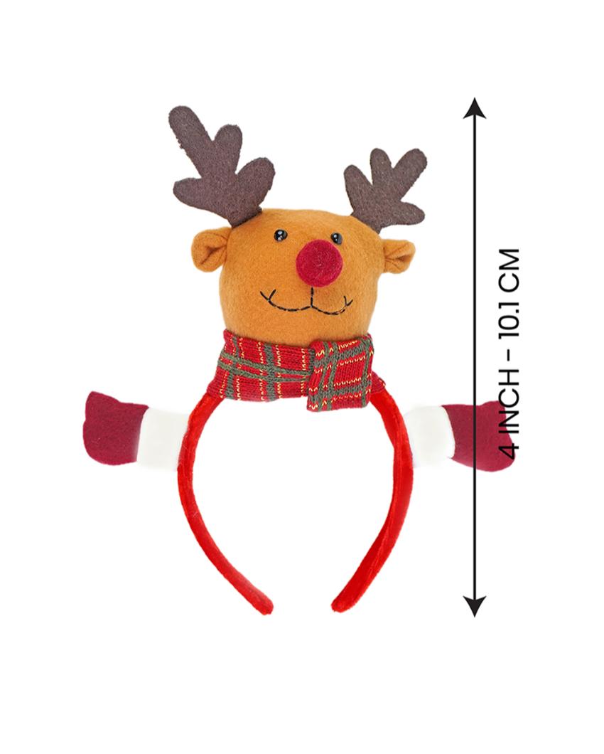 Reindeer Wristband, Hairbands & Christmas Sacks | Pack of 3