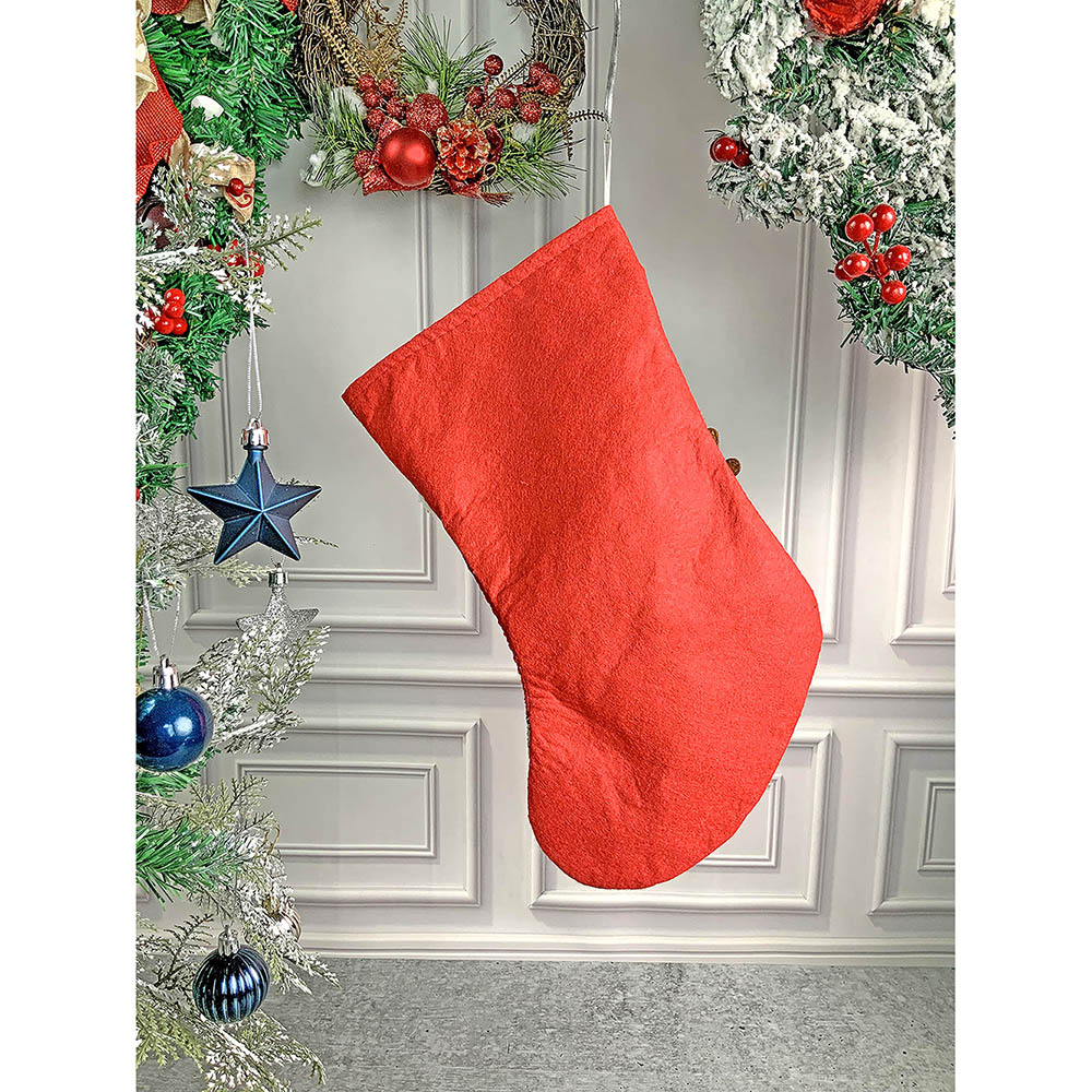 Flying Deer Stockings Christmas Decoration | 9 x 12 inches