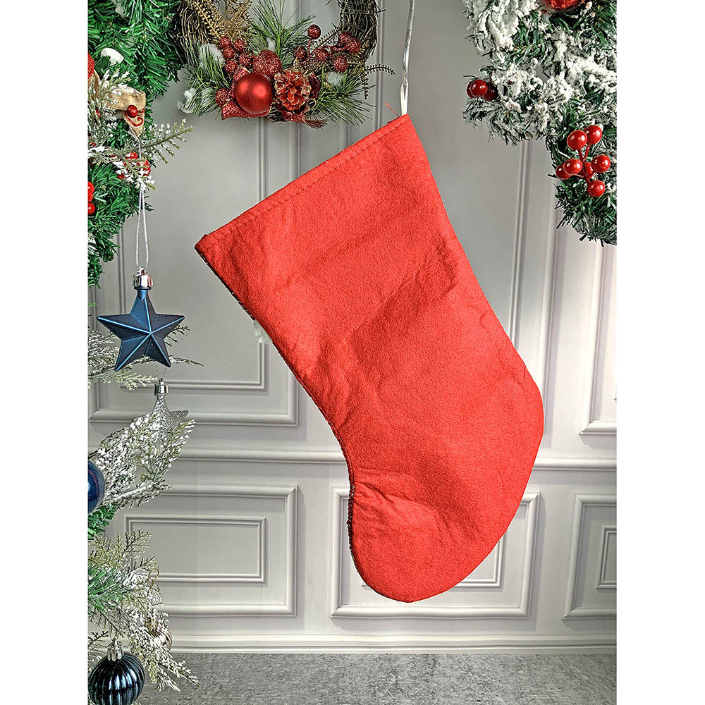 Flying Santa Stockings Christmas Decoration | 9 x 12 inches