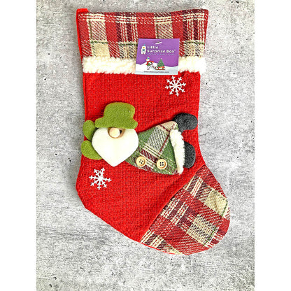 Flying Santa Stockings Christmas Decoration | 9 x 12 inches