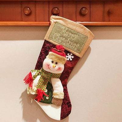 Playful Merry Christmas 3D Snowman Table Decorative | 22 x 10 x 5 inches