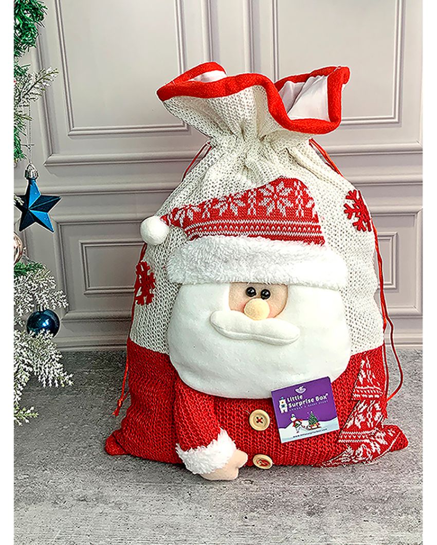 Santa Pillow & Christmas Sack Gift | Pack of 2