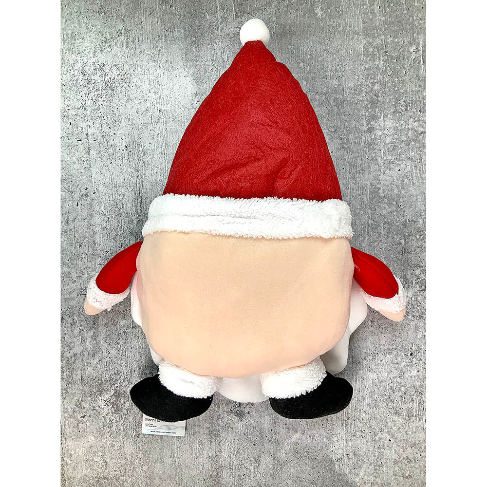 Fluffy Santa Pillow Christmas Decoration | 13 x 20 inches