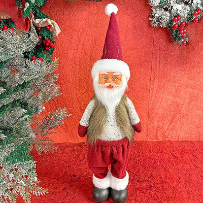 Santa Self Standing Christmas Décor | 12 x 12 x 24 inches