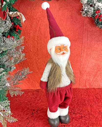 Santa Self Standing Christmas Décor | 12 x 12 x 24 inches