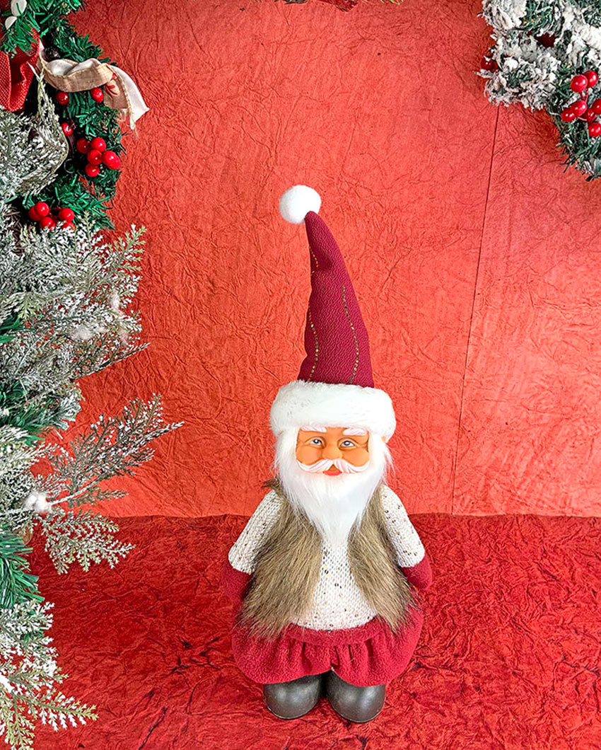 Santa Self Standing Christmas Décor | 12 x 12 x 24 inches