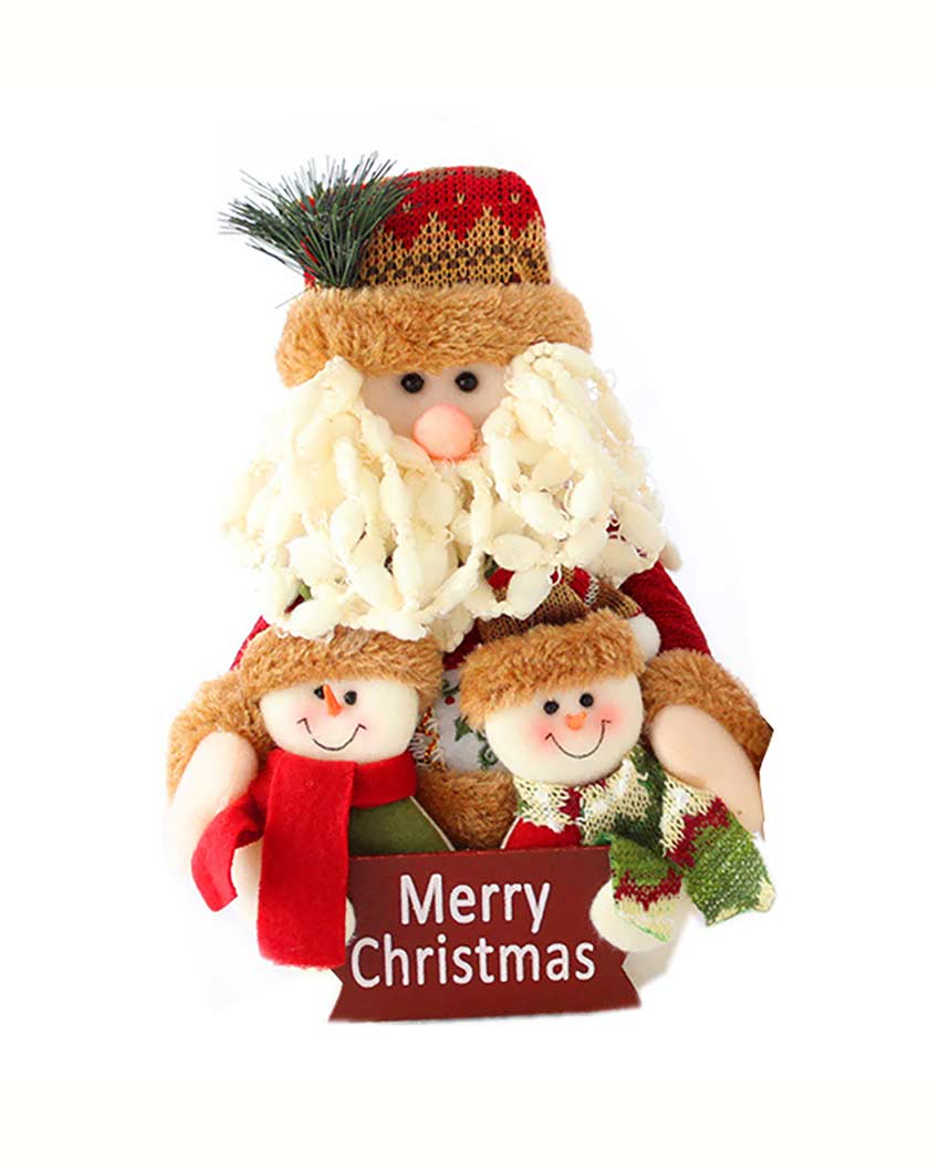 Playful Big Belly Santa Trio Table Decorative | 6 x 13 inches