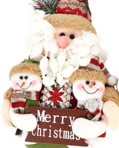 Playful Big Belly Santa Trio Table Decorative | 6 x 13 inches