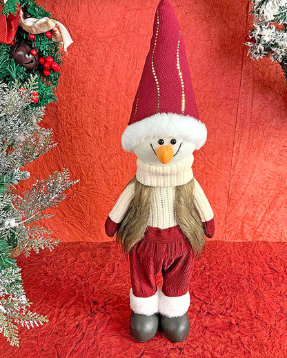 Snowman Self Standing Christmas Décor | 12 x 12 x 24 Inches