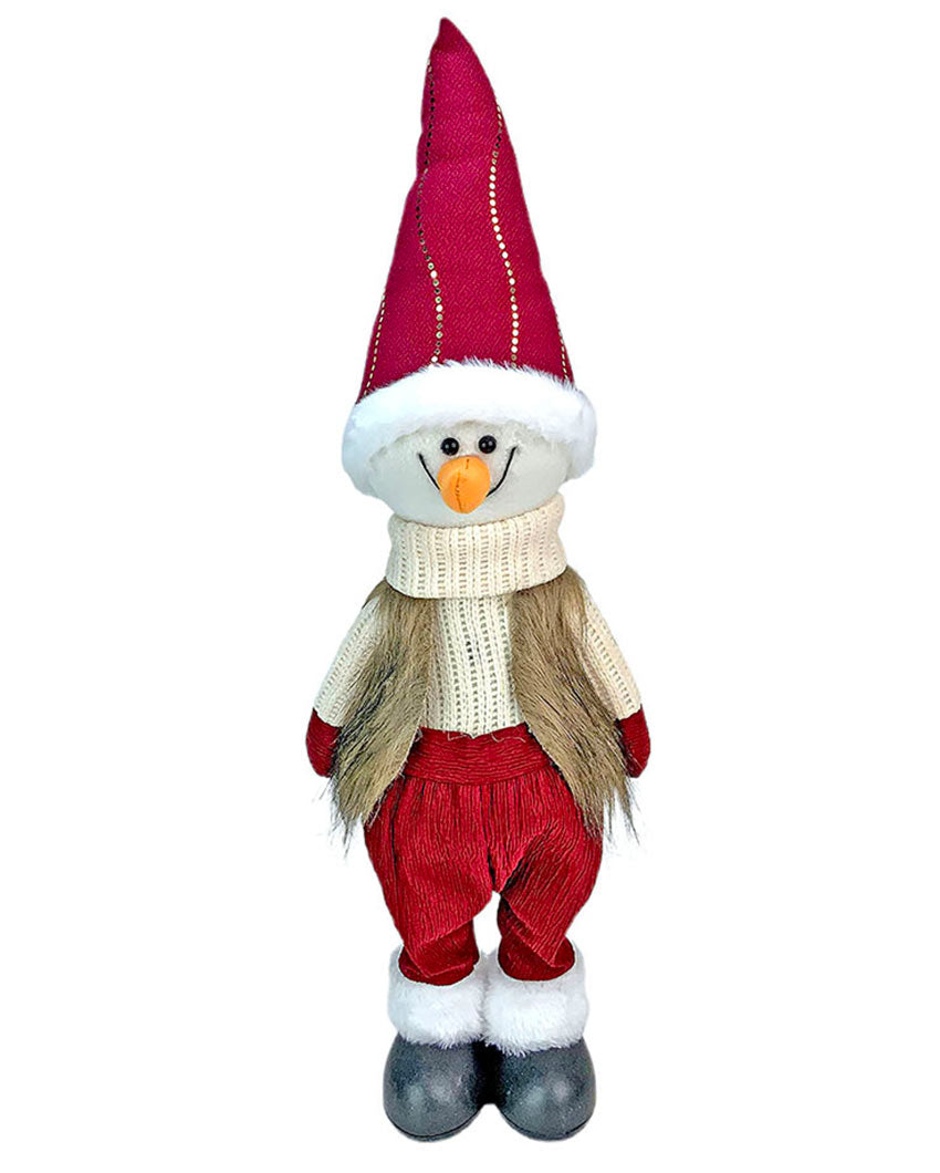 Snowman Self Standing Christmas Décor | 12 x 12 x 24 Inches