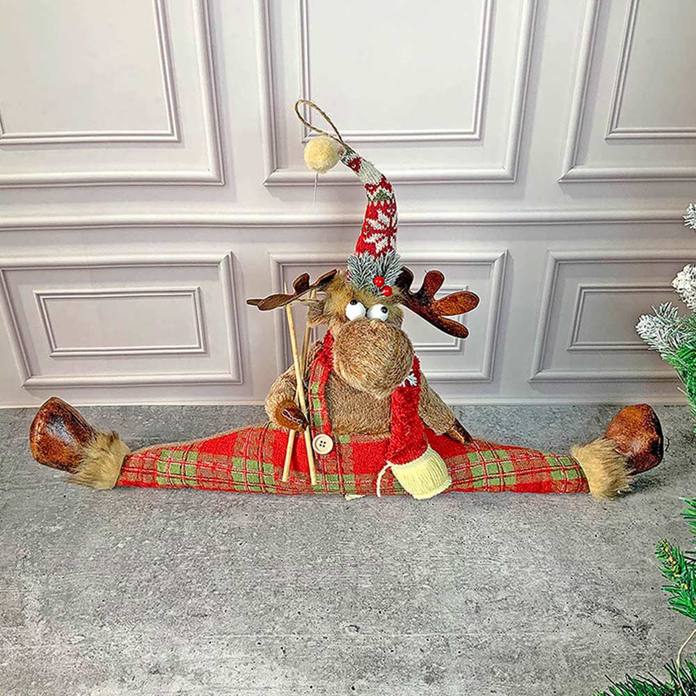 Split Reindeer Table Christmas Decoration | 25 x 16 inches