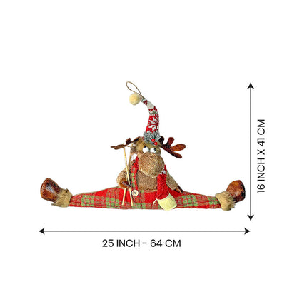 Split Reindeer Table Christmas Decoration | 25 x 16 inches