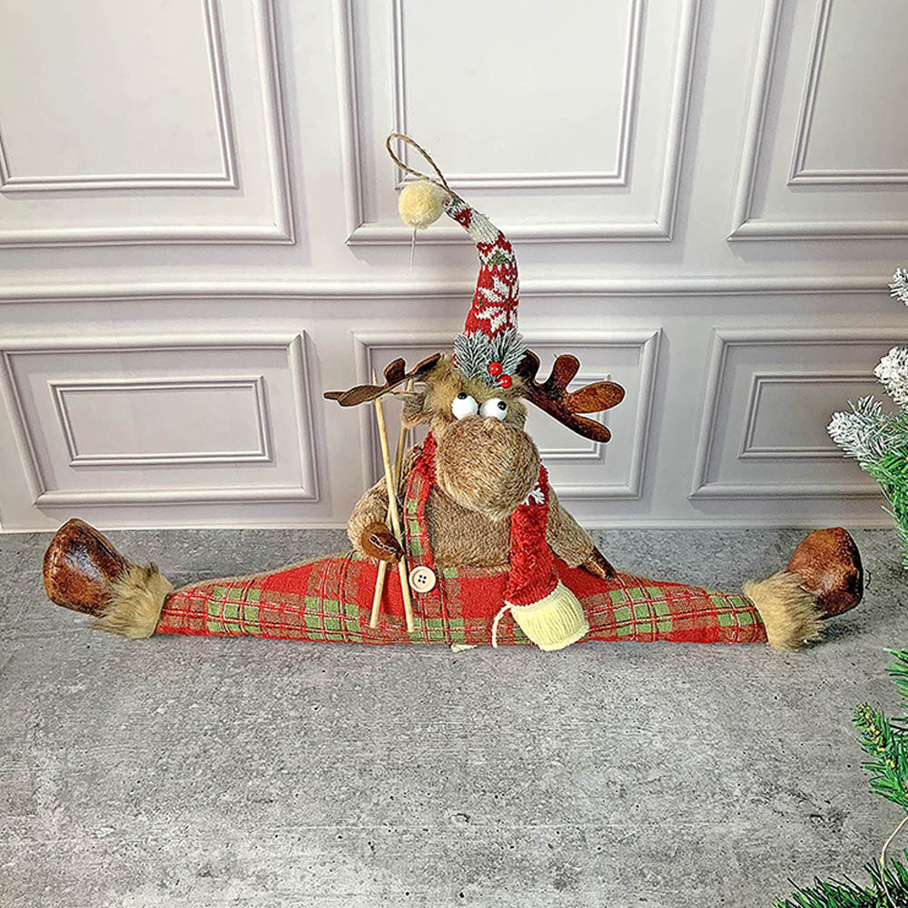 Split Reindeer Table Christmas Decoration | 25 x 16 inches