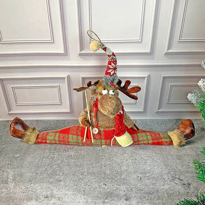 Split Reindeer Table Christmas Decoration | 25 x 16 inches