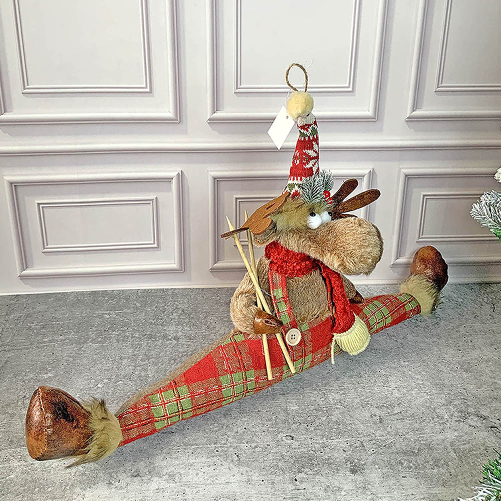 Split Reindeer Table Christmas Decoration | 25 x 16 inches