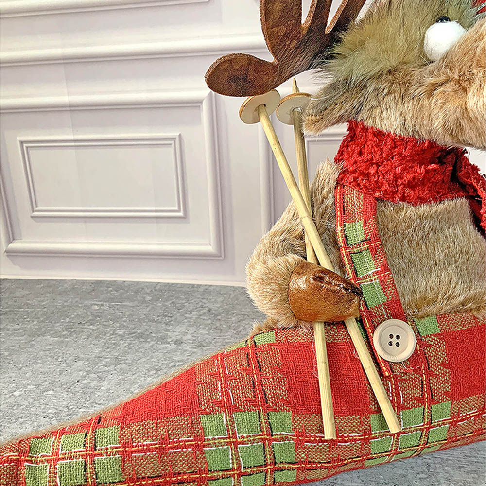 Split Reindeer Table Christmas Decoration | 25 x 16 inches