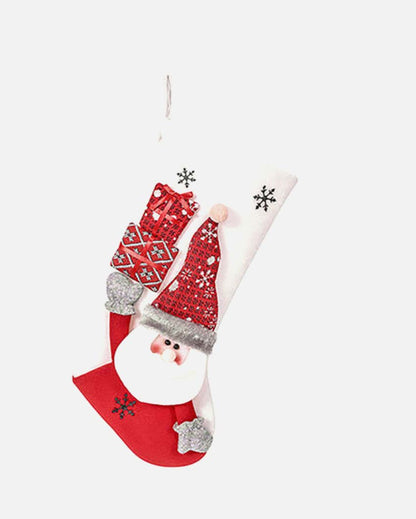 Classic Santa Christmas Stocking | 22 x 10 x 5 inches