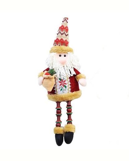 Whimsical Santa Hanging Legs Table Decorative | 6 x 13 inches