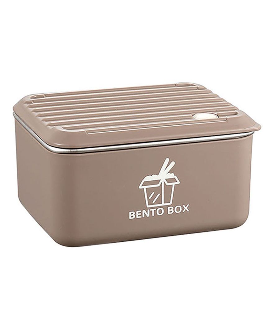 Sophisticated Stainless Steel Lunch Box Container Set With Insulated Matching Lunch Bag | 3 Pieces