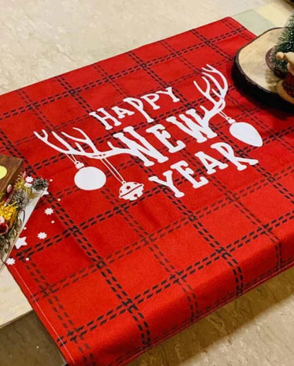 Joyful Christmas Table Mat | 33 inches