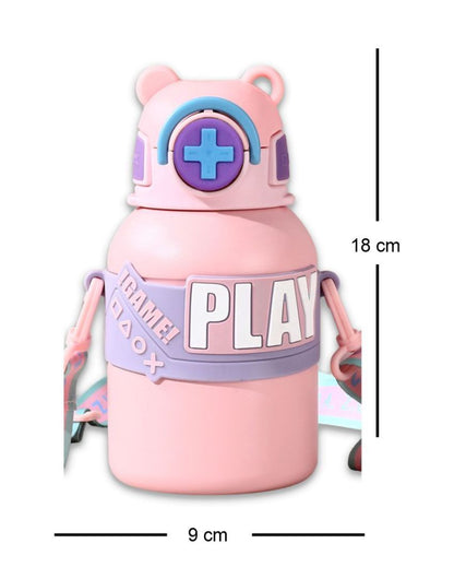 Game Theme Stainless Steel Kids Water Bottle | 4 x 7 inches | 550ml