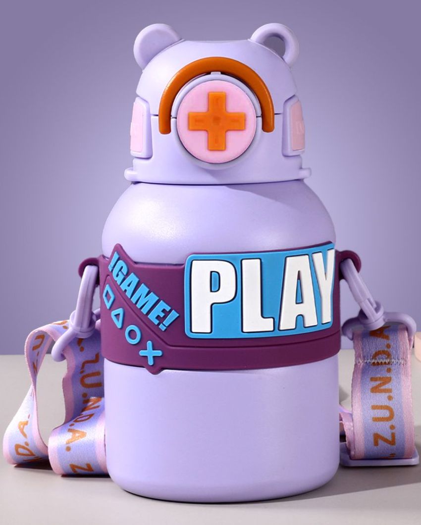 Game Theme Stainless Steel Kids Water Bottle | 4 x 7 inches | 550ml