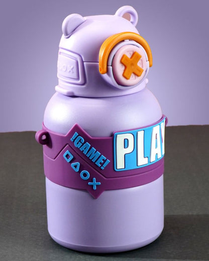 Game Theme Stainless Steel Kids Water Bottle | 4 x 7 inches | 550ml