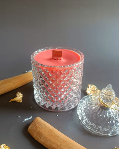 Bakhoor Rose Luminescence Jar Candle | 3 x 3 inches