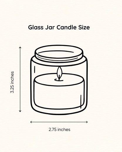 Love Serenity Valentine Love Candles Vanilla Soy Wax Candle  | 3 x 3 inches | 150ml