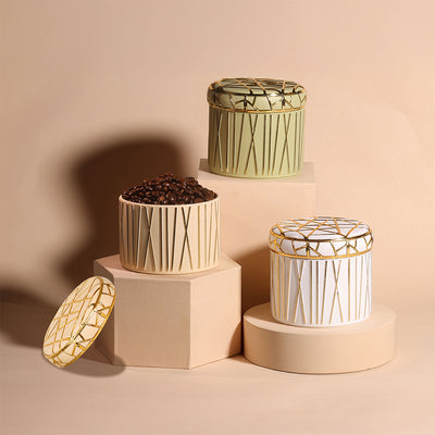 Home Storage Airtight Multicolor Food Storage Containers | 450ml | Set of 3 | 4 x 12 inches