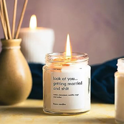 Getting Married Scented Candle Default Title