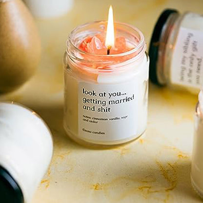 Getting Married Scented Candle Default Title