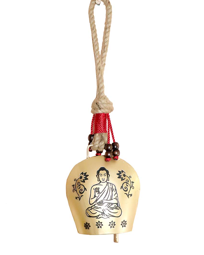 Om & Buddha Alumium Bell