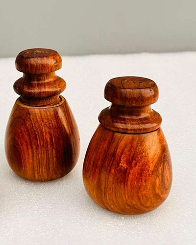 Wooden Salt Dispenser | Set of 2