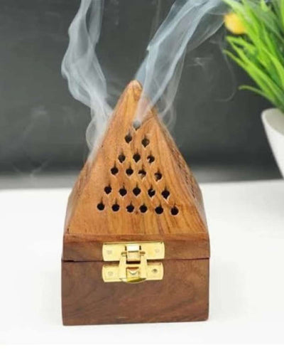 Wooden Dhoop Stand 