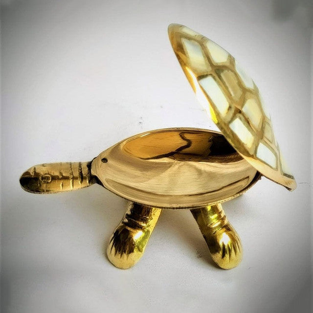 Tortoise Brass Showpiece