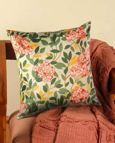 Madhumalati Velvet Cushion Covers | 16 x 16 inches