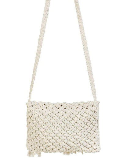 Stylish Macrame Sling Bag | 10 x 10 Inches