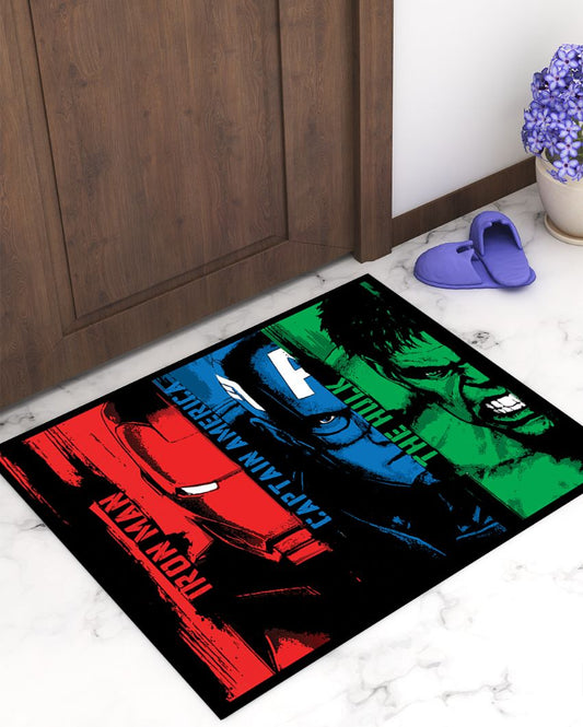 Avengers Characters Living Kids Doormat | 22 x 14 inches