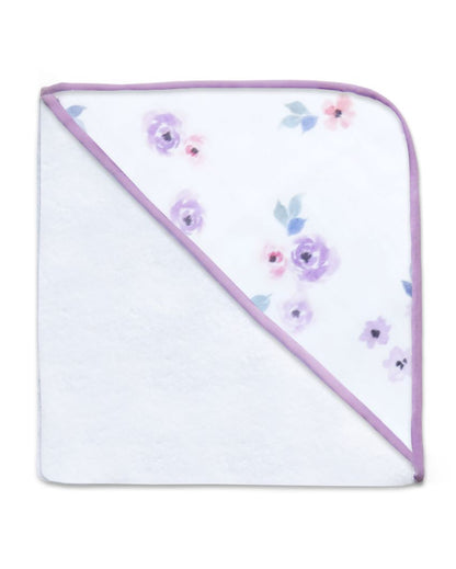 Soft Cotton Bloom Hooded Towel