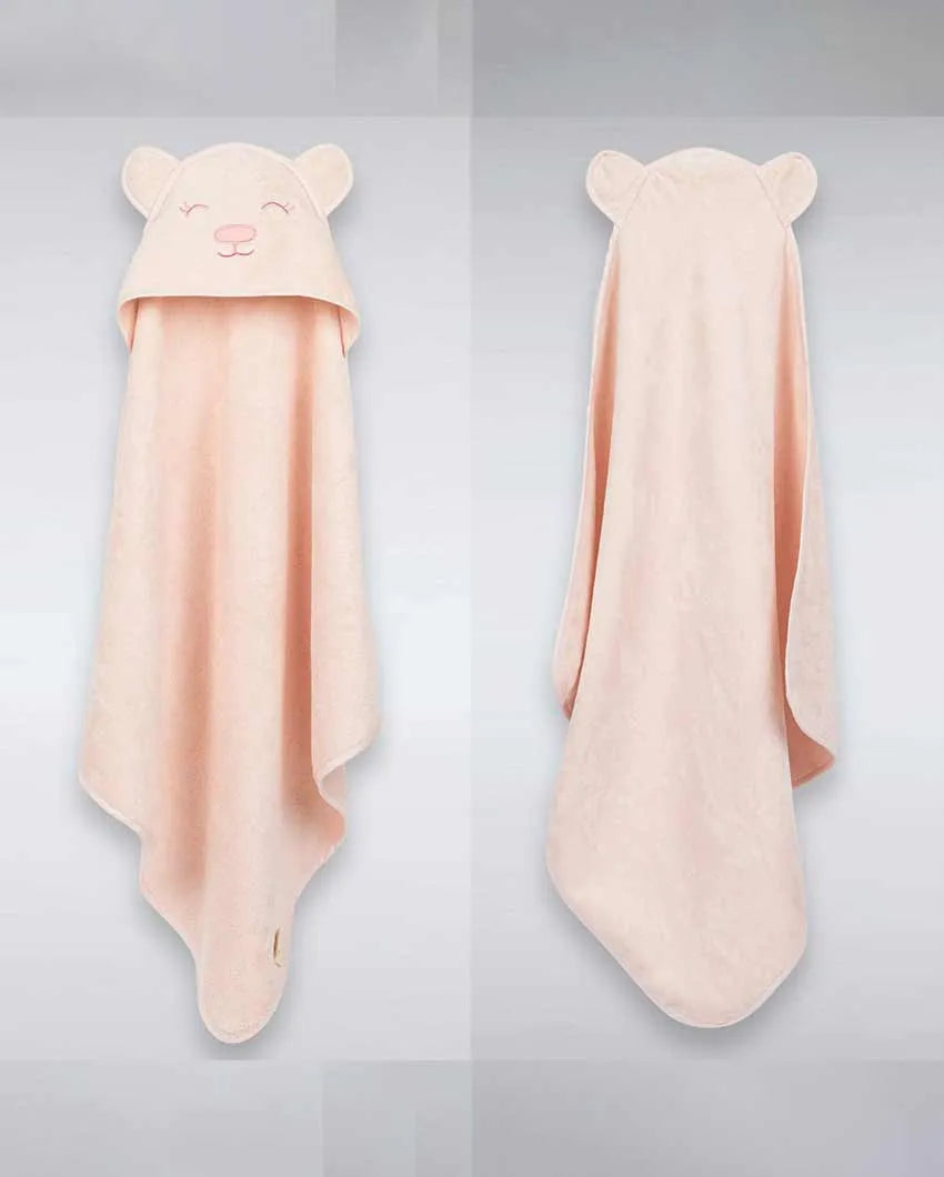 Grrly Bear Cotton Hooded Towel