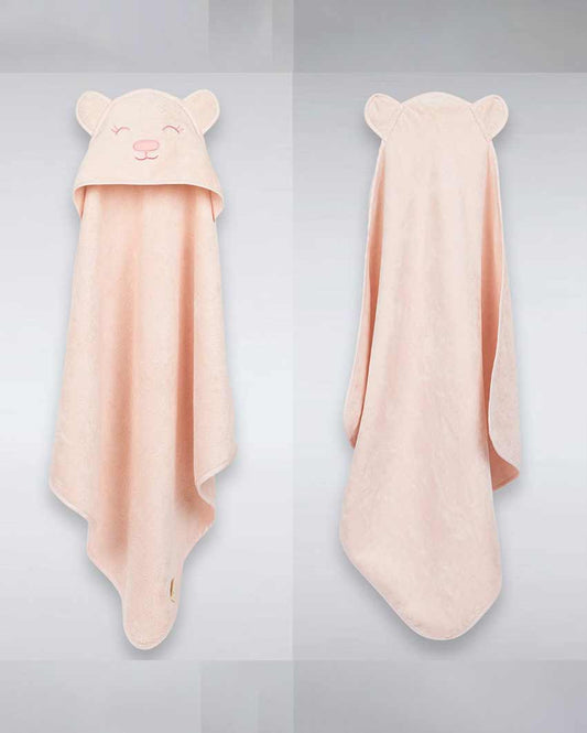 Grrly Bear Cotton Hooded Towel