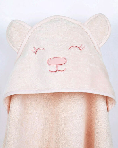 Grrly Bear Cotton Hooded Towel