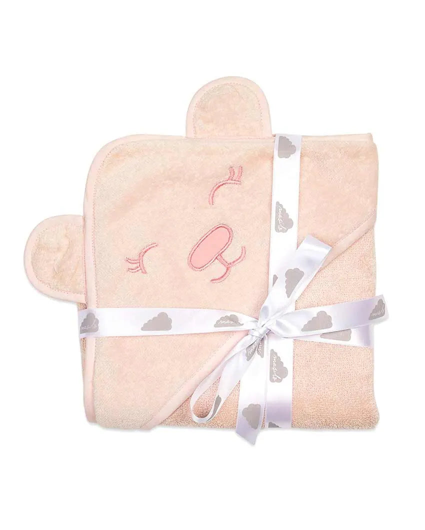 Grrly Bear Cotton Hooded Towel