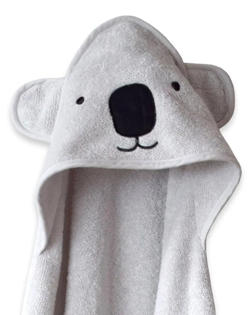 Koala Bear Cotton Hooded Towel