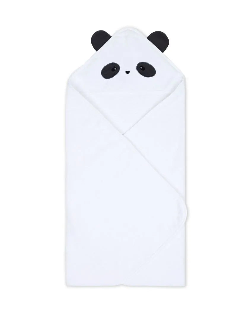 Panda Soft Cotton Hooded Towel