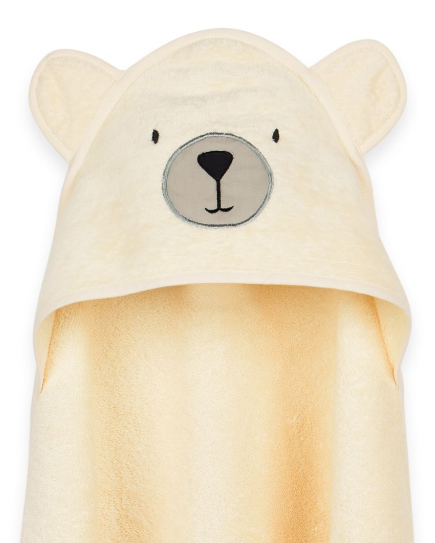 Teddy Bear Soft Cotton Hooded Towel