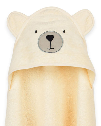 Teddy Bear Soft Cotton Hooded Towel